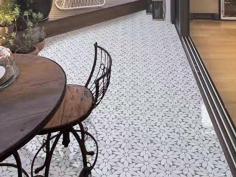 https://www.wanpomosaic.com/stone-wall-and-floor-tiles-waterjet-sunflower-mosaic-tile-pattern-product/