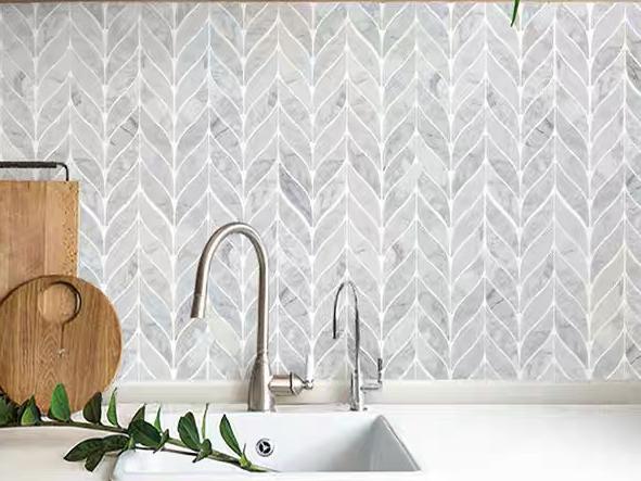 https://www.wanpomosaic.com/natural-waterjet-marble-mosaic-tile-leaf-pattern-backsplash-tiles-product/